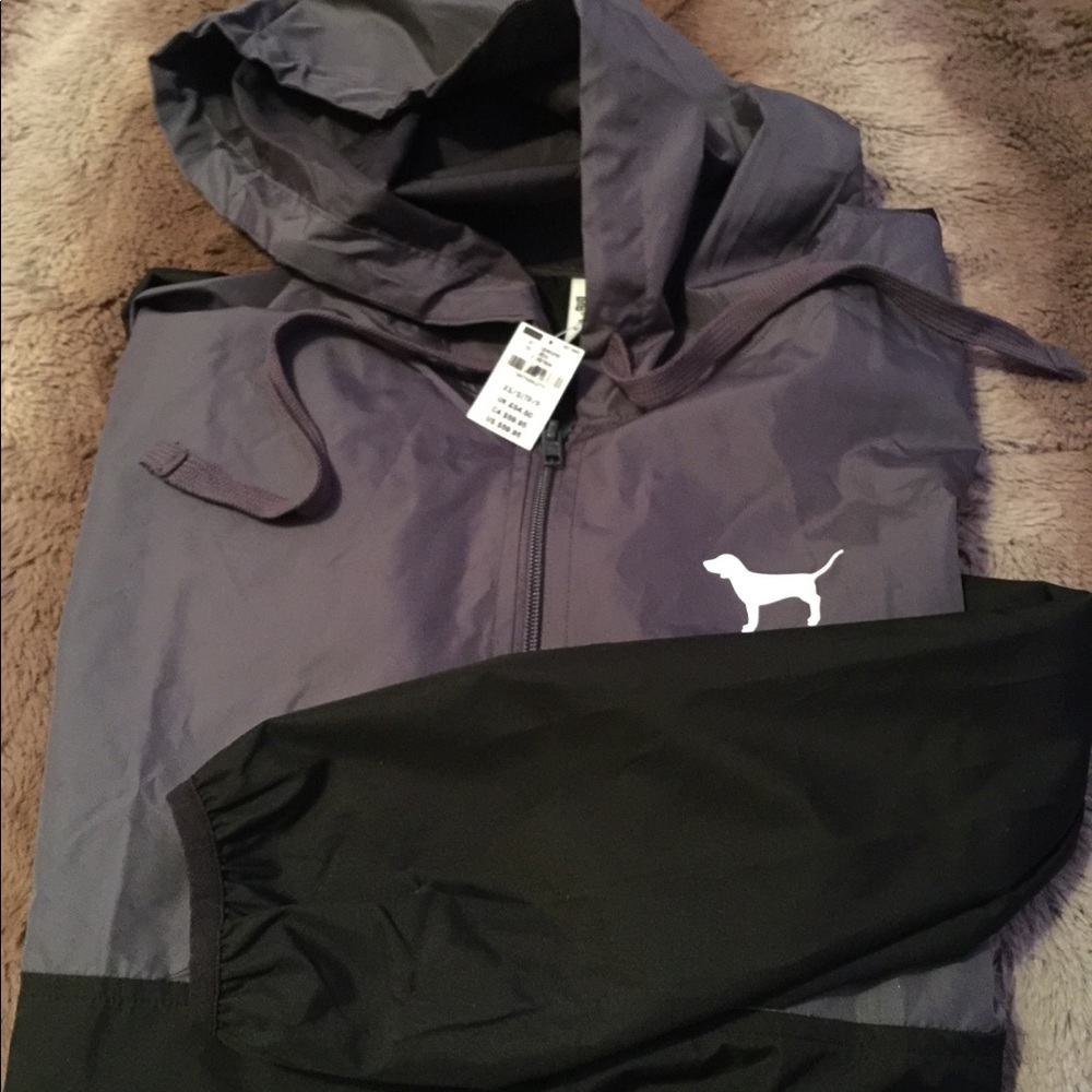 **NWT** Brand new pink anorak Jkt